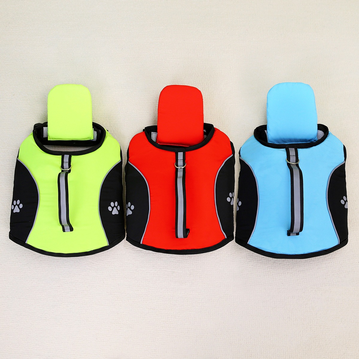 Dog Clothes Outdoor Gear Dog Life Jacket with Adjustable Buckle and Rescue Handle, Puppy Life Vest with Chin Float, Swim Water Vest for Small Medium a