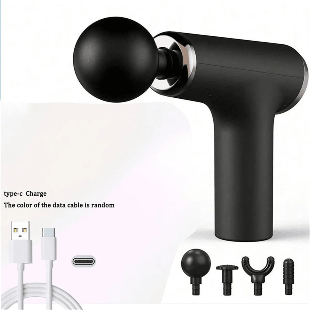 Portable Fascial Massage Gun Electric Percussion Pistol Massager Home Multi-Function Muscle Relaxation Mini Fitness Equipment 250414