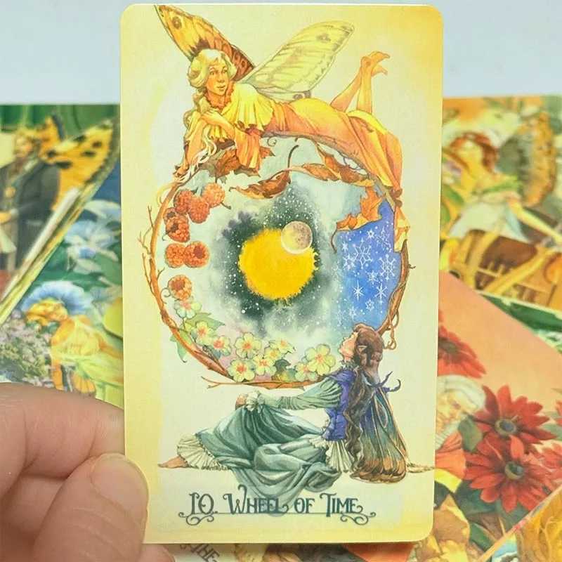 Victorian Faery Tarot Cards A 78 Deck Victorian Fairy Society Board Games Fate Fortune Telling Oracle Cards C251114
