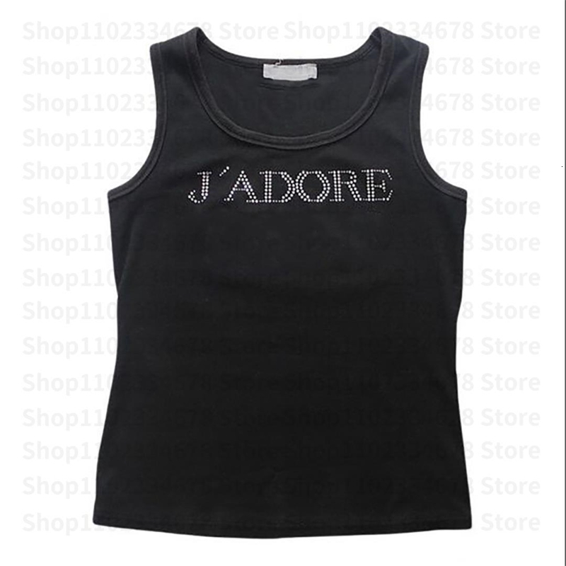 Vintage Punk Rhinestone Letter Gothic Streetwear Short Sleeve T Shirts Y2k Style Tank Top Y2k Style T Shirts Women Summer Tops 250411