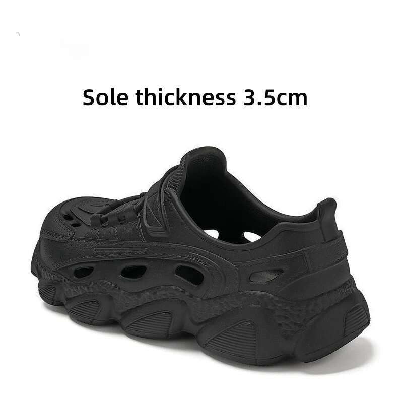 Men's NEW Trendy hot Eva Sandals Summer Man Outdoor Wear Thick Bottom Non-slip Breathable Cool Beach Shoes Men Fishing Waterproof