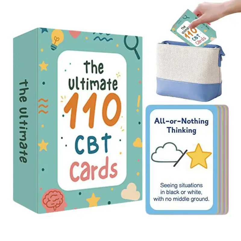 Mindfulness cards 55 cards containing 110 suggestions for action cognitive behavior cards personal emotional management C251114