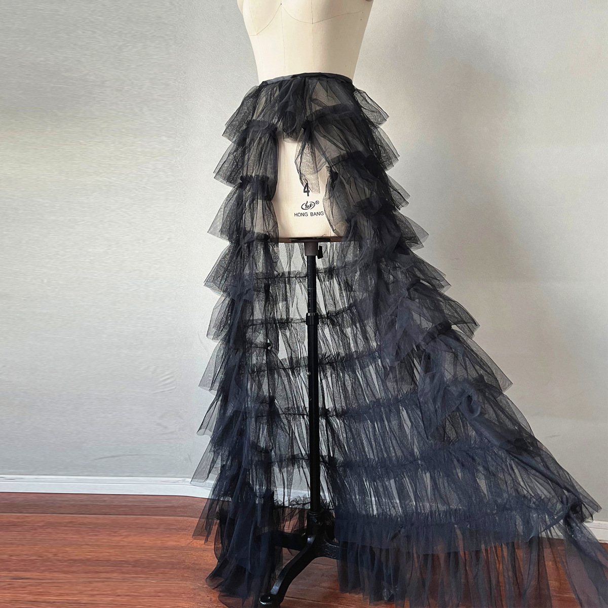 Skirts Puffy skirt multi-layer gauze skirt bridesmaid skirt light dress grand swing floor mopping one-piece gauze skirt