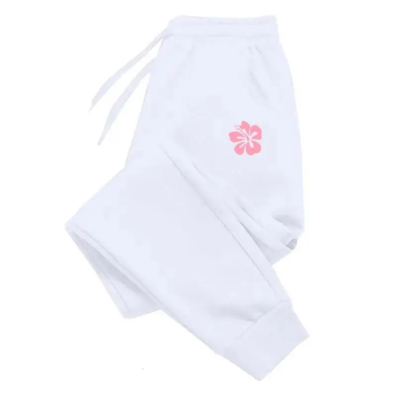 Floral printed womens sports pants for daily casual fashion Trouser jogging mens fitness outdoor 250414