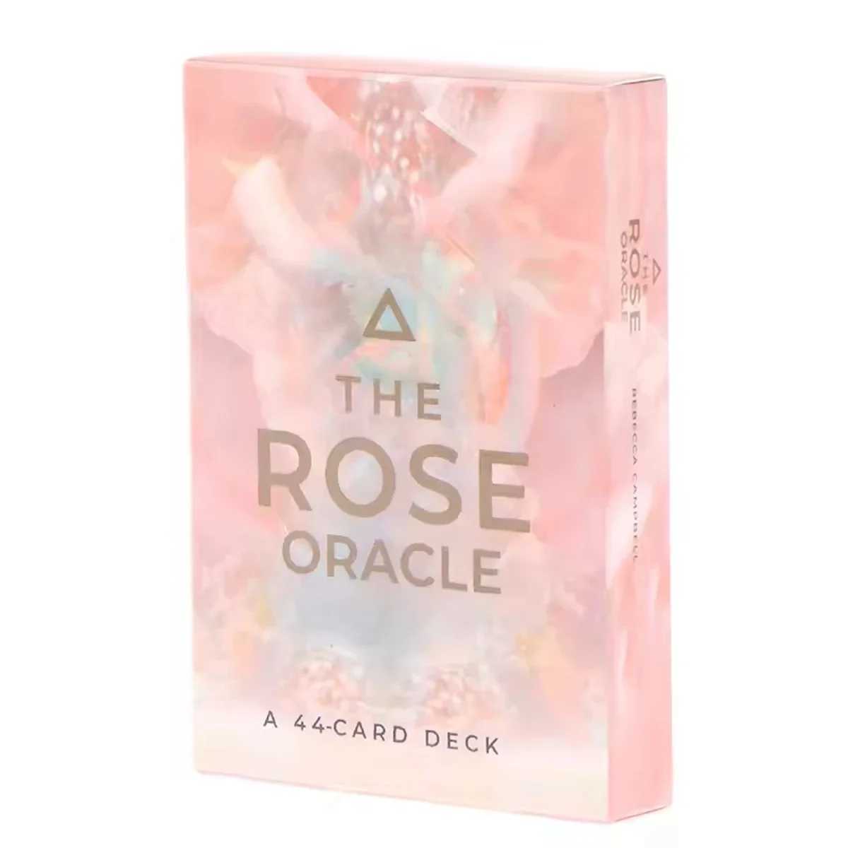 44-Card Deck The Rose Oracle Cards Dreamy Romantic Beautiful Design Pattern For Friends Holiday Gift Board Game Child Toys C251114