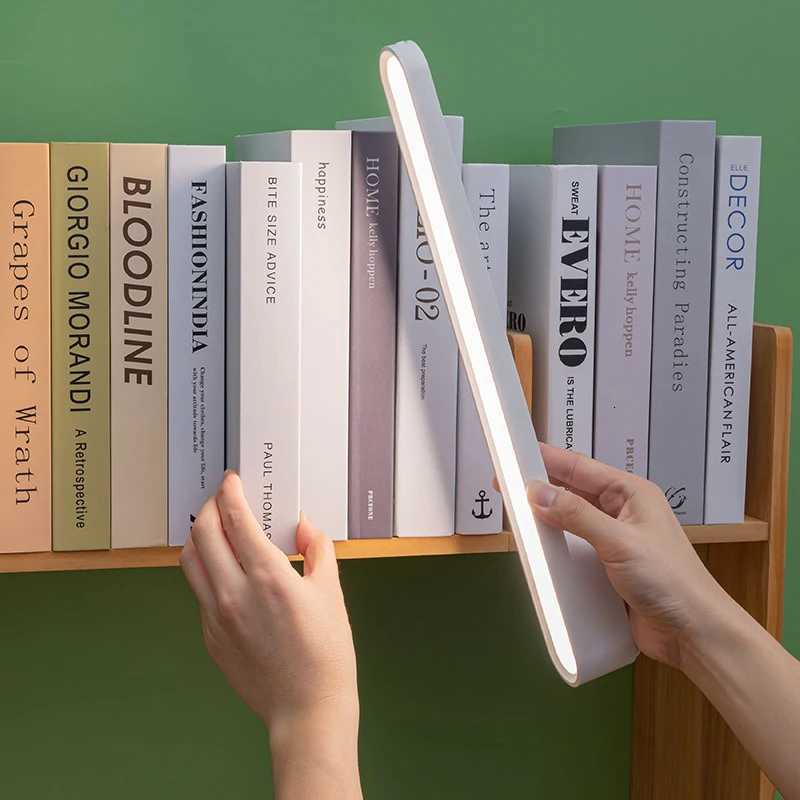 Desk Lamp Hanging Table Lamp LED USB Rechargeable Stepless Dimming Cabinet Closet Wardrobe Night Light M251114