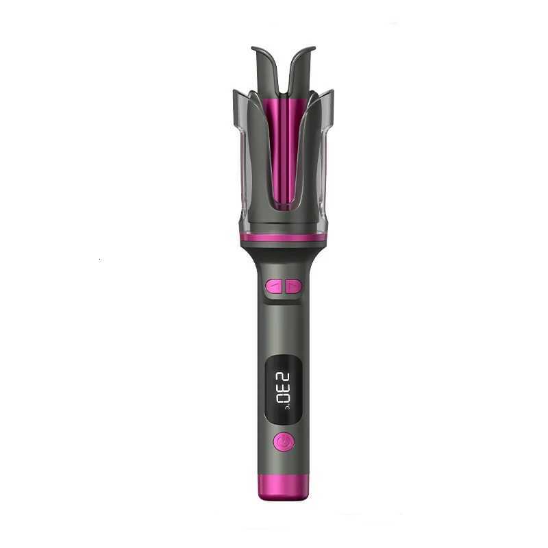 N 32MM Negative Ions Double Slot Rotating Curl Waves Hair Styler Curler Stick Anti-Tangle Curling Iron StylerT251114
