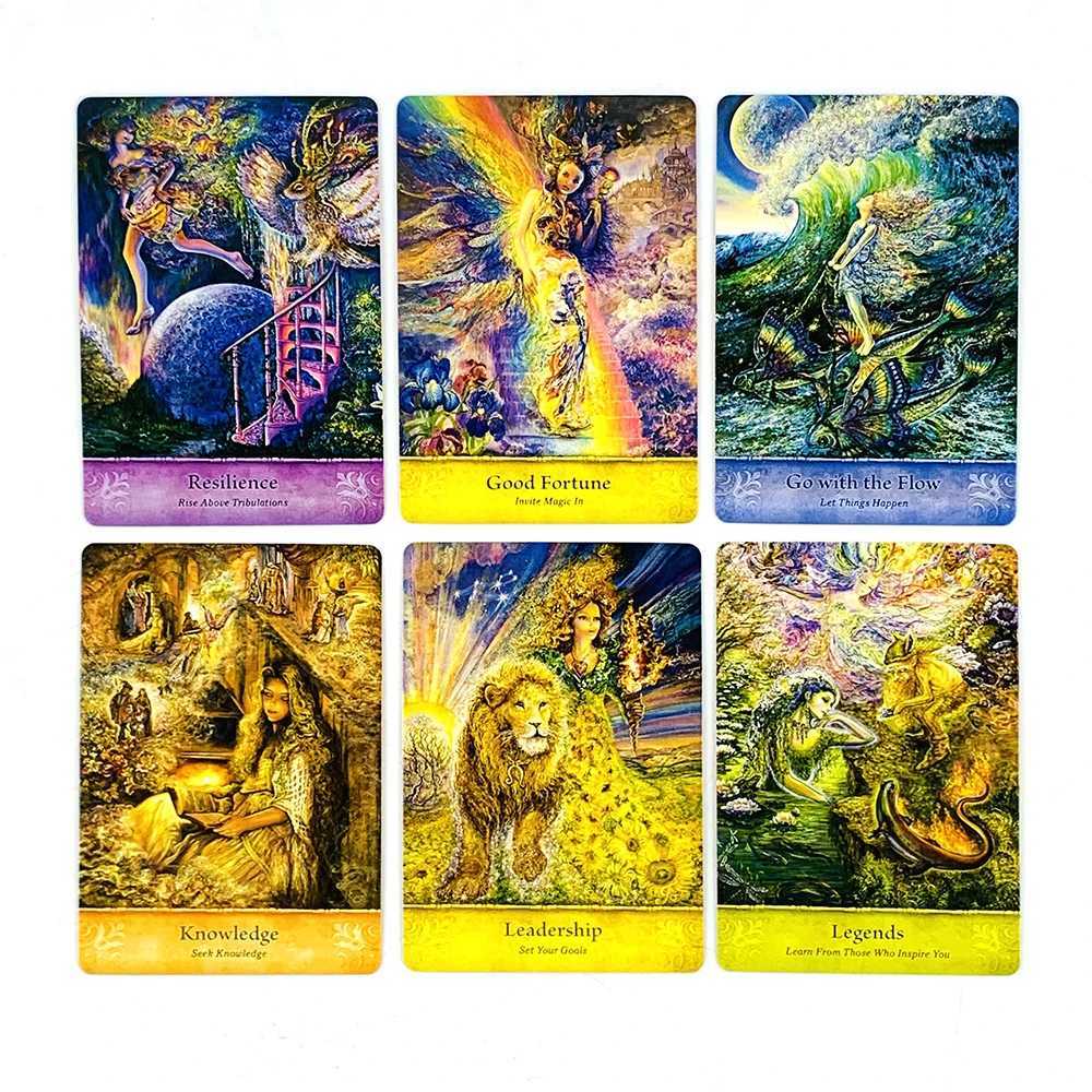 10575cm Oracle Cards Fortune Telling Divination Deck English Vision Edition Board Playing GameFamily Gathering Card Game C251114