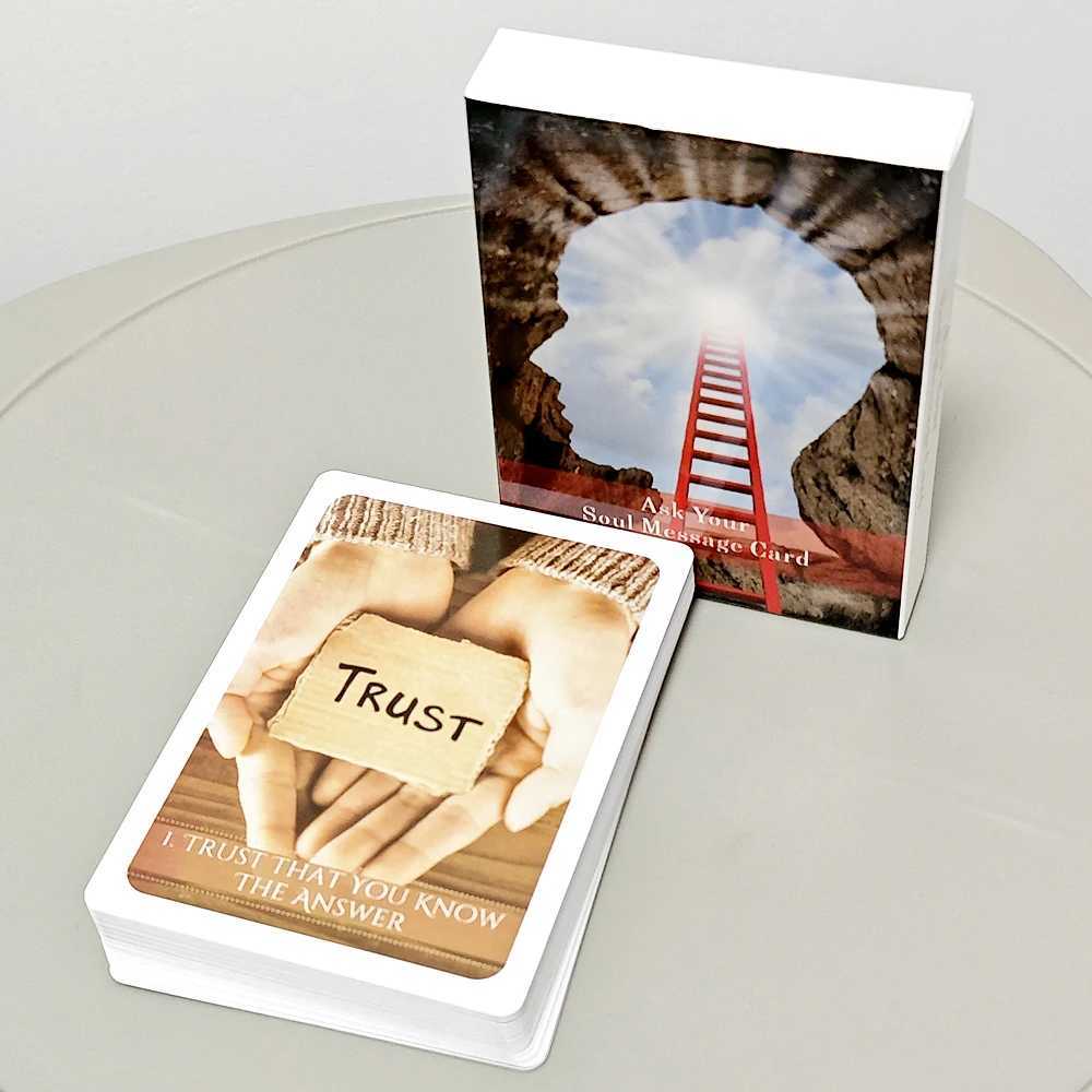 48 Pcs Cards Ask Your Soul Message Cards Oracle Deck 10473cm Messages From Universe Higher-self Message Cards C251114