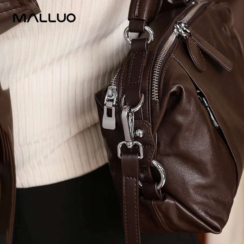 Designer Bag Natural Cow Genuine Leather Shoulder Bags Women Cowhide Bag Lady Soft Design Female Handbag For Ladies High Quality