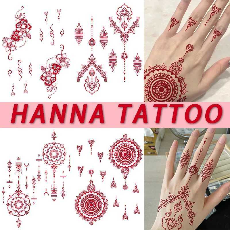 1 Hannah waterproof temporary tattoo sticker real and non reflective fake tattoo male and female temporary tattoo stickerXJ25414
