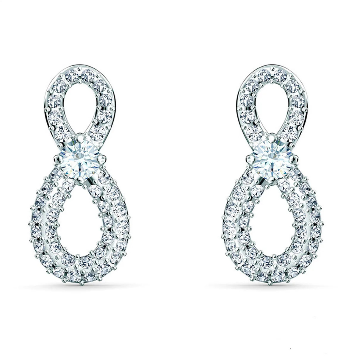 Sophisticated S925 silver round stud earrings with twisted unique and elegant suitable for standing style 250409