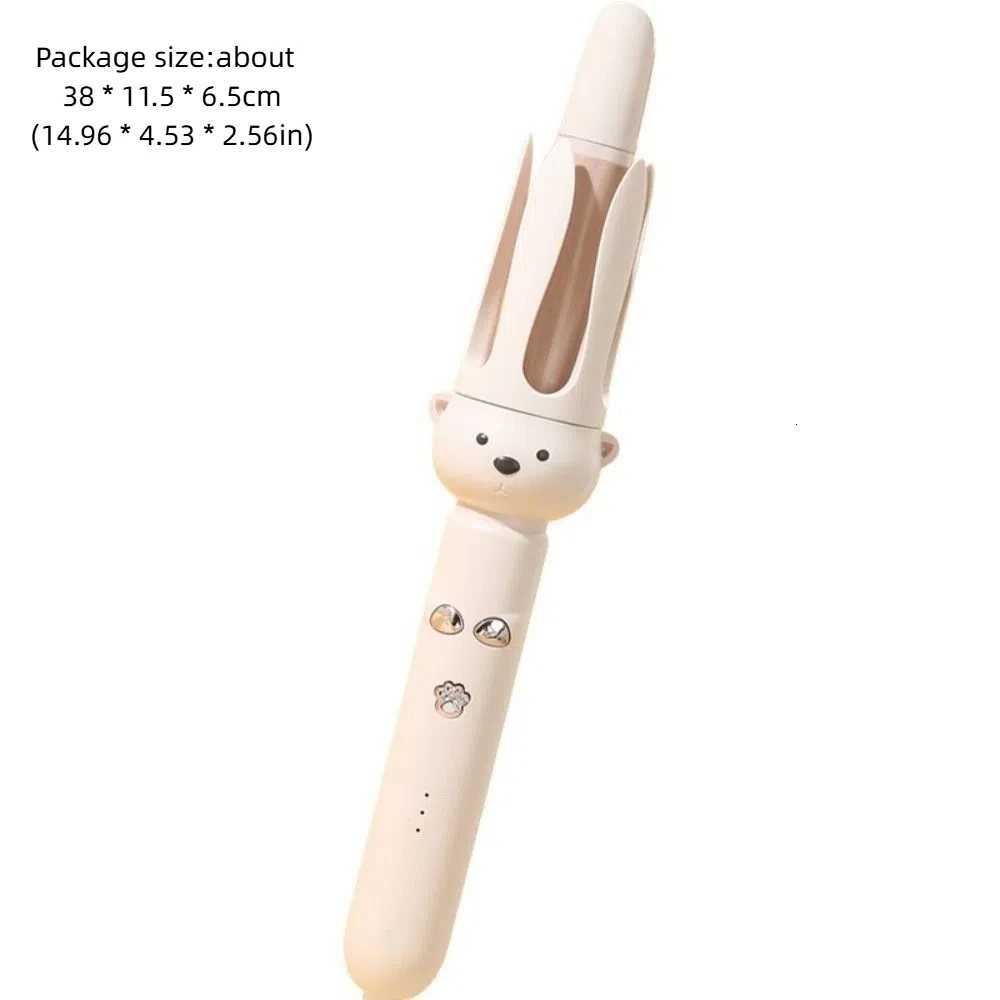 28mm Fully Automatic Curling Stick Ceramic Negative Ions Electric Rotary Curler Professional Automatic Hair CurlerT251114