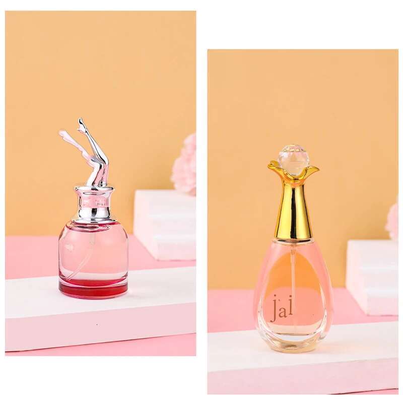 4Pcs Eau De Parfum Gift Box Feminino Spray Fresh Light Scent Ral Fruity Chypre Notes Longlasting Women Men Perfume Set