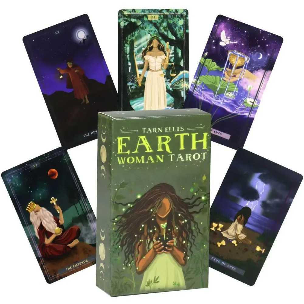Earth Woman Tarot Deck 78 Pcs Tarot Cards Nurture Your Intuition and Celebrate Mother Natures Wisdom 1036cm C251114