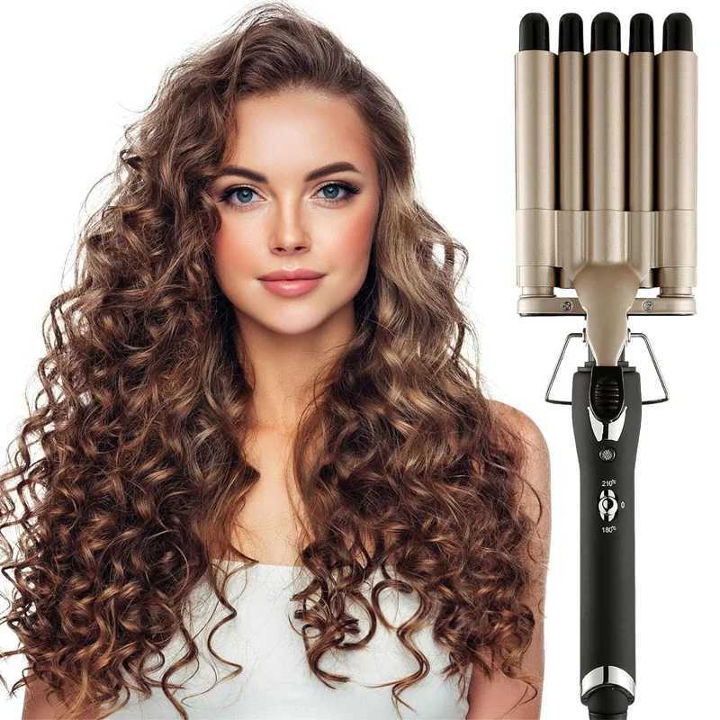 Convenient home ceramic curling iron with PTC heater portable professional ceramic curling iron super easy to useT251114