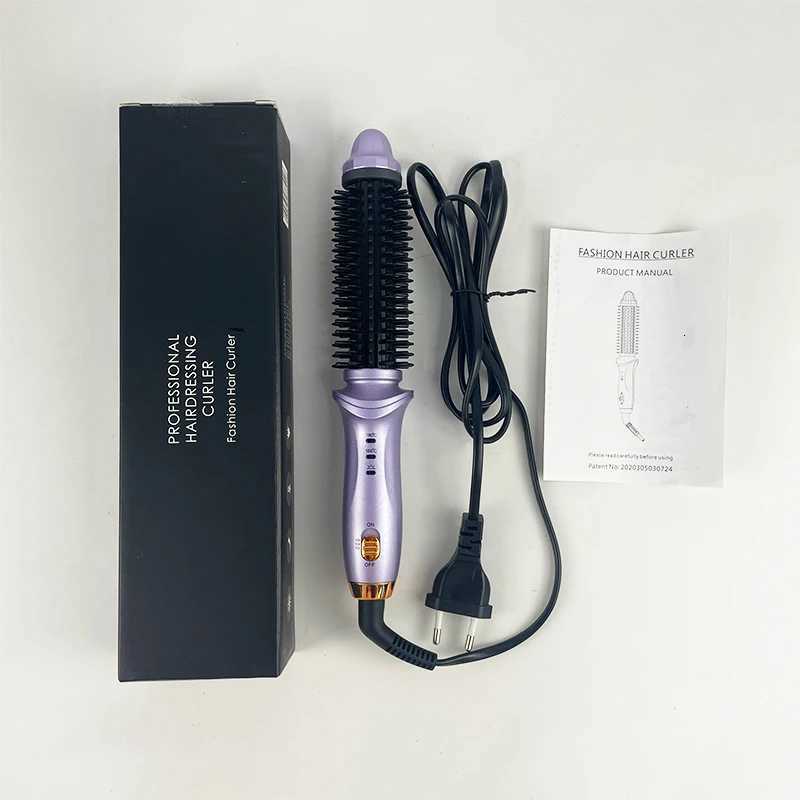 The most popular two-in-one ceramic curlers straightening combs and curlers hair brushes and hair styling toolsT251114