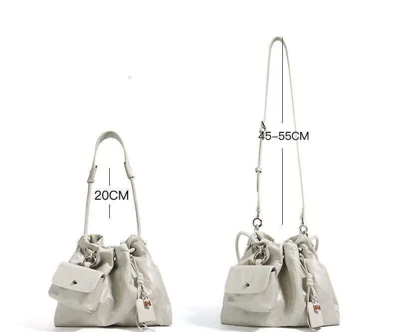 2025 Shoulder First Layer Genuine Leather Commuting High-Quality Handbag Large Capacity Woman Bag Original Brand Bags