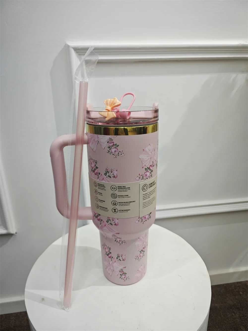 2025 Real Pictures Tumblers With Handle Car Mugs Insulated Tumbler With Lids Straw Stainless Steel Coffee Tumbler Termos Cups C251114