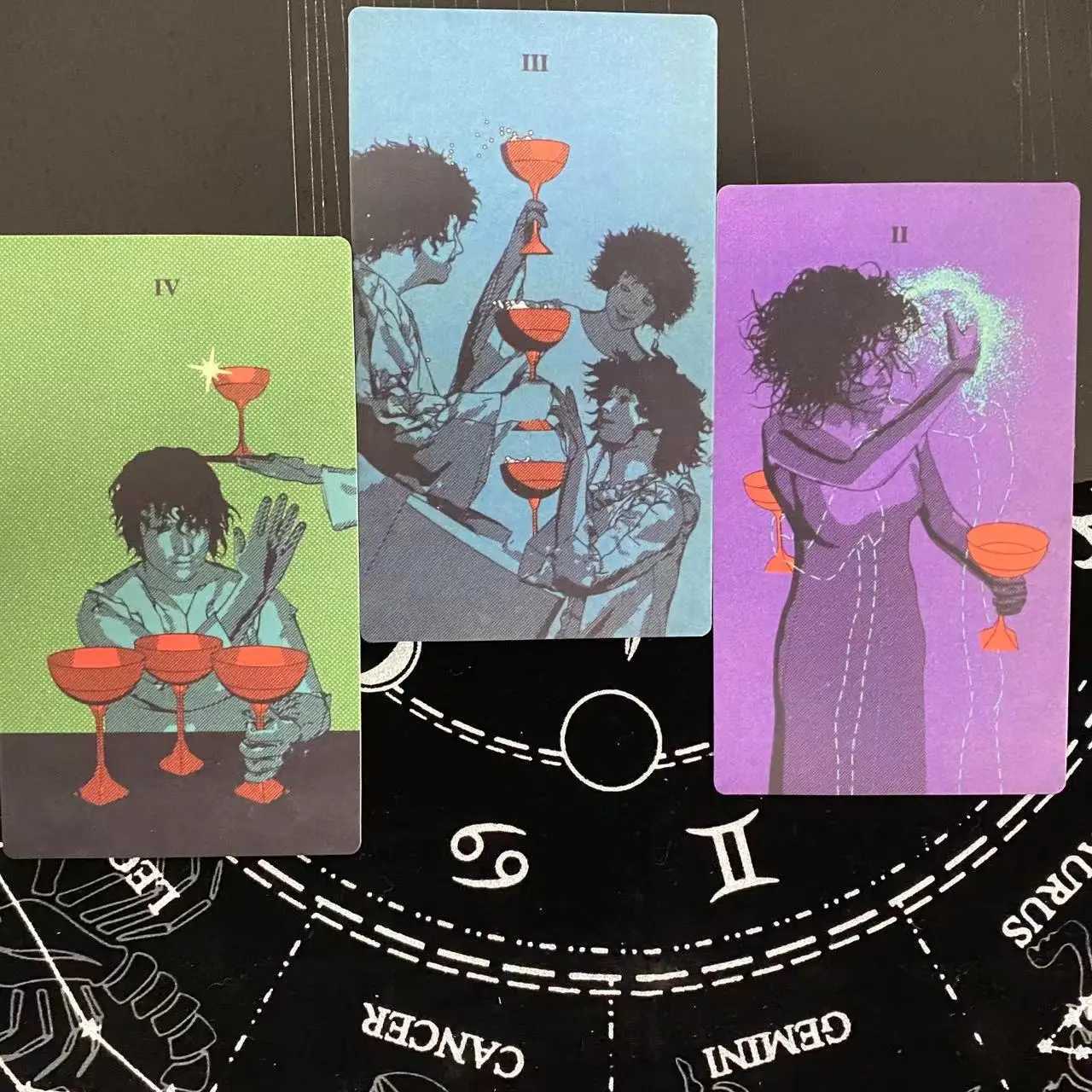 Tarot Of The Holy Spectrum 12x7 cm Paper Manual Card Games C251114