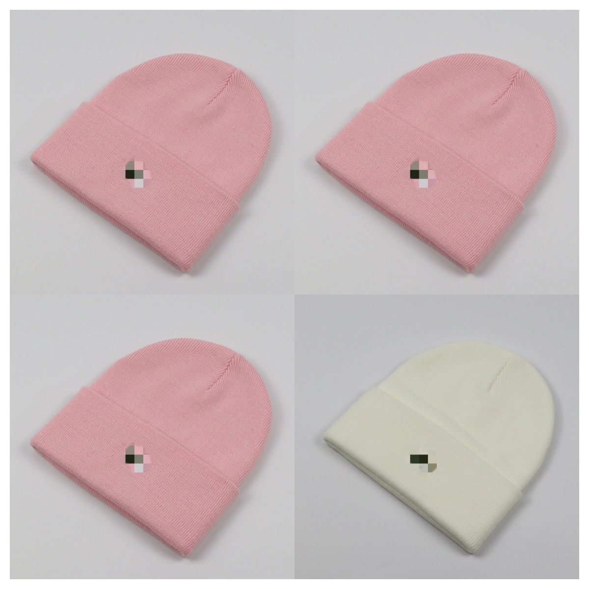 new yarn Woolen plain knitting plain weave beanies bonnet hat cap Brand designer girl woman man boy 2026