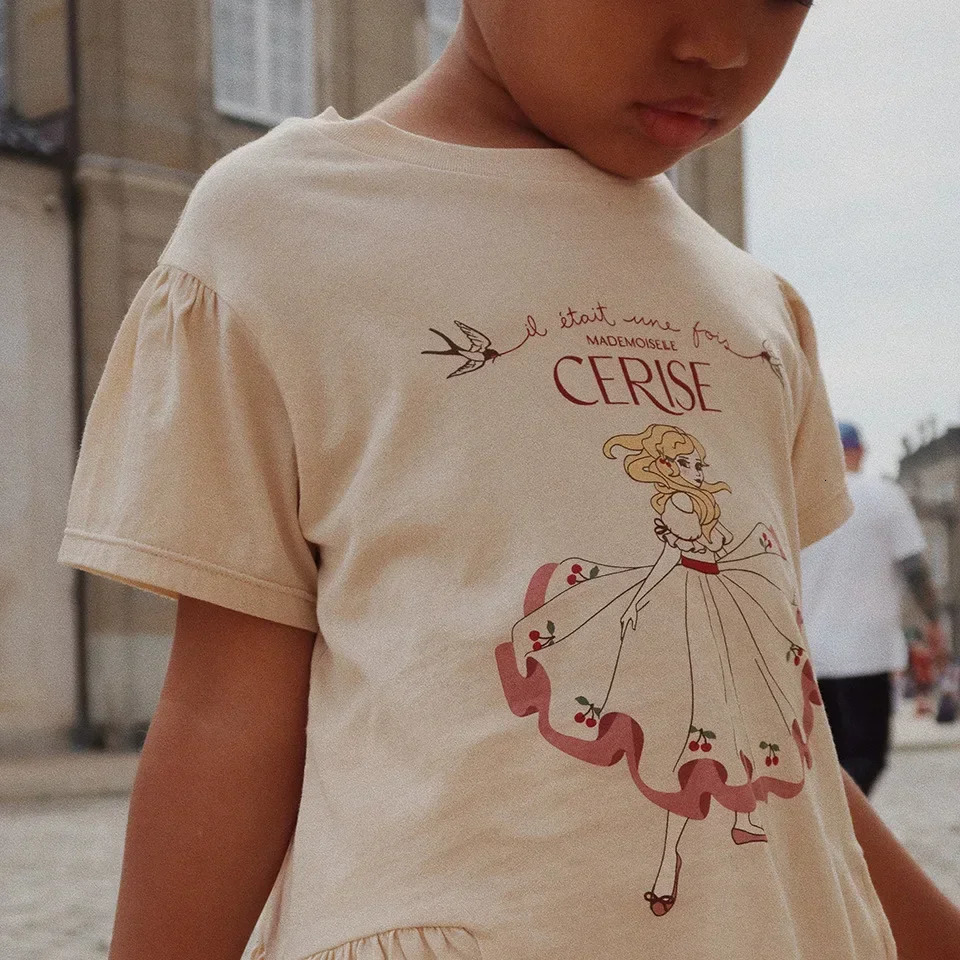 Summer KS Baby Boys Printed Short Sleeve T Shirts Shorts Sets Kids Cotton Clothes Toddler Girl Princess T-shirts Homewear Suits 250411