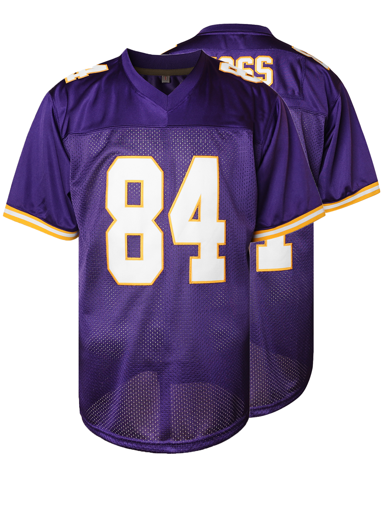 Custom Justin Jefferson Football Jersey McCarthy Hockenson Smith Embroidered Polyester Jersey