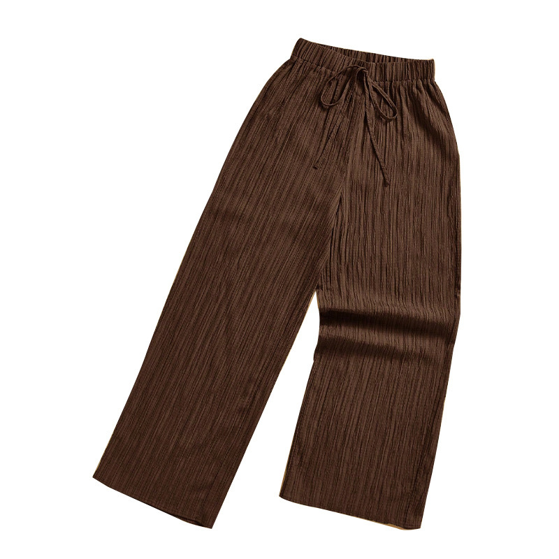Wind casual pants 2025 new style temperament versatile wide leg straight leg pants womens pants