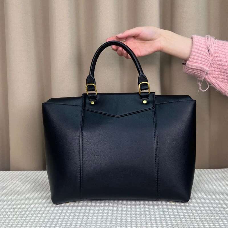 Work Shoulder Fashion Handbag Elegant Commute Travel Hobo Temperament Crossbody Vintage Underarm Bag