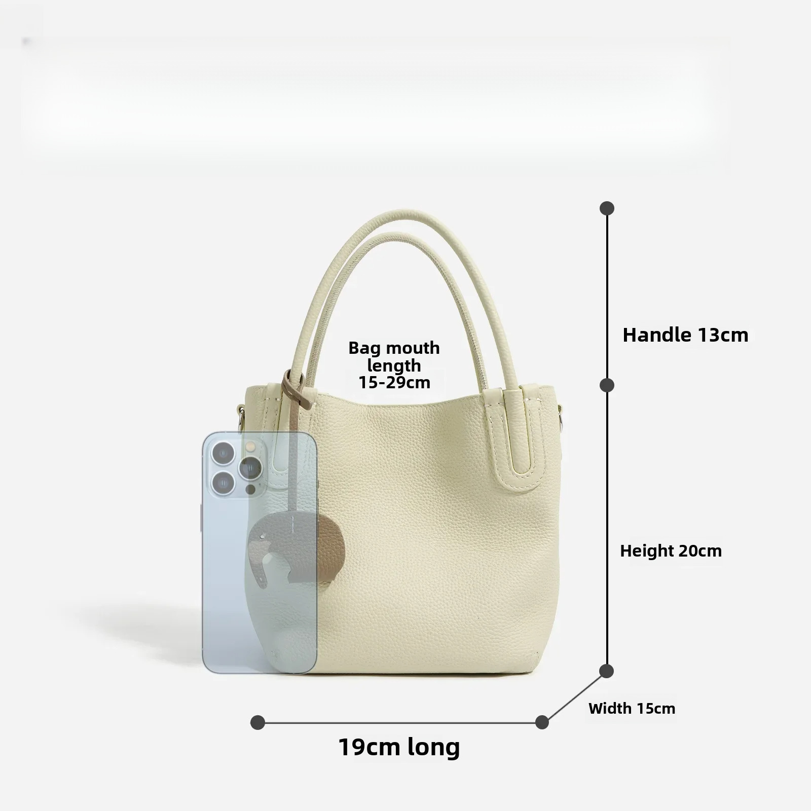 Designer bag handbag women's spring collection vegetable basket water bucket bag crossbody texture top layer cowhide vegetables simple and versat