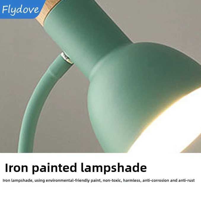 Nordic Ins Style Modern Minimalist Desk Lamp Bedroom Bedside Lamp Desk Reading Eye Protection Night Light Home Decor Lighting M251114