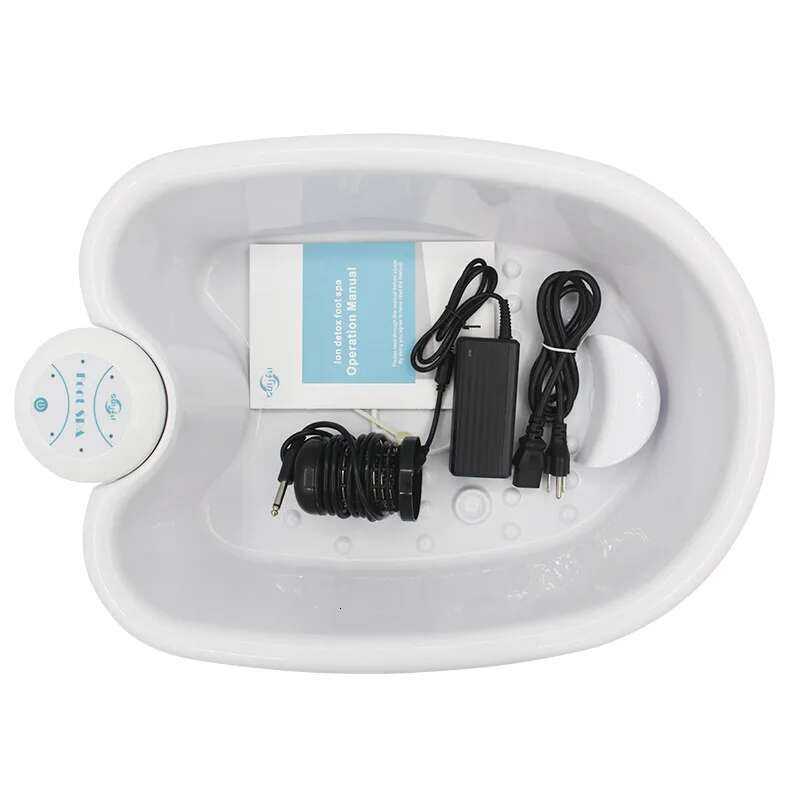Ionic Detox Massage Hine With Basin Electric Foot Spa Bath Massager Deep Tissue Clean Vibrant Whirlpool Care Arrays