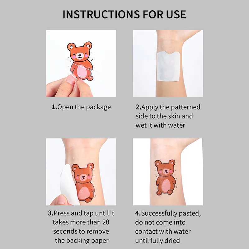 1 Hannah waterproof temporary tattoo sticker real and non reflective fake tattoo male and female temporary tattoo stickerXJ25414