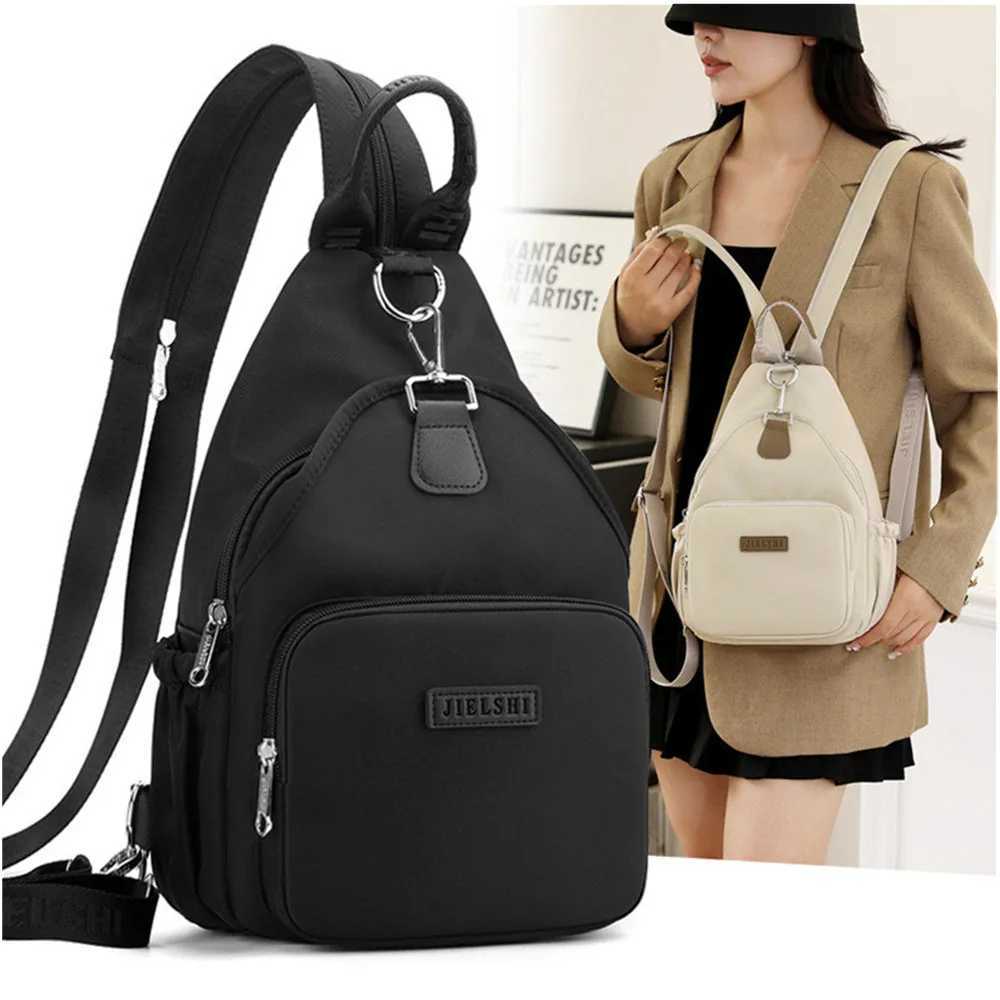 New Small Backpack for Women Girls Travel Large Capacity Rucksack Shoulder Chest Bag Casual Fashion DaypackW251113