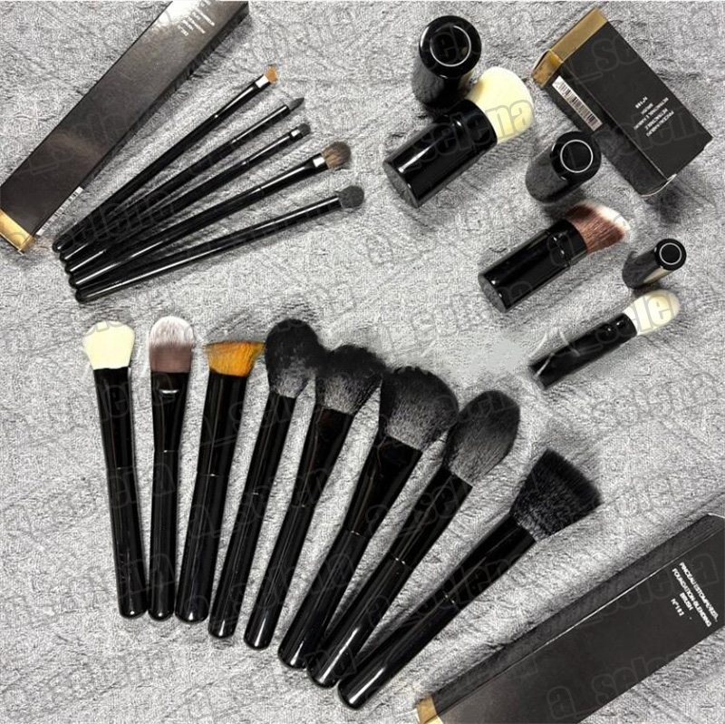 Face Makeup Tool Single Blush Brush Soft Hair Lip Brush Beauty Makeup Powder Brush With Black Box