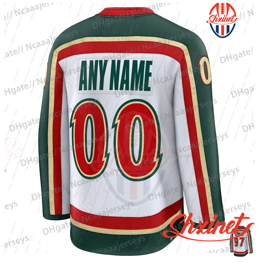 Personalized Custom Kirill Kaprizov 25th Anniversary Jersey Quinn Hughes Matthew Boldy Brock Faber Marc-Andre Fleury Marcus Foligno Zuccarello Eriksso