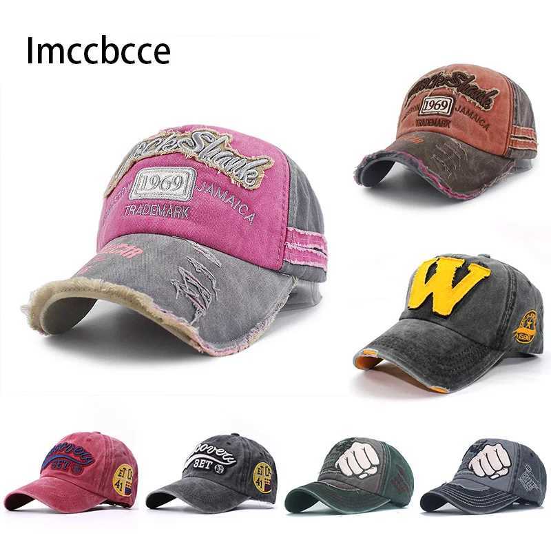 New fashion baseball cap mens snap button winter cap pure cotton hip-hop cap outdoor autumn summer casual retro dad hat W250414