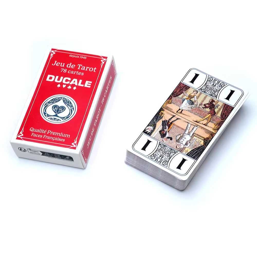 Franais Jeu de Tarot 78 Cards Ducale French Tarot Game Tarot Deck Cards Entertainment Game For Family Party Board Game Toy Gift C251114