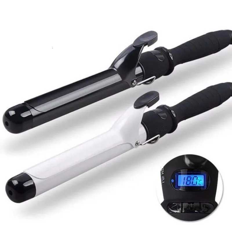 100V-220V LCD Temperature Adjustment Hair Curler Professional Curling Irons Wand Wavers Beauty Styling ToolsT251114