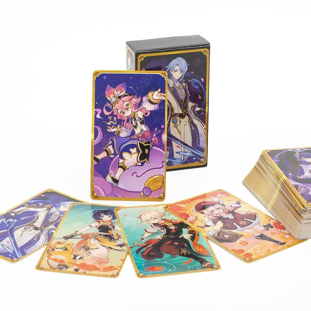 Anime Game Genius Invokation TCG 65Pcs/Set Hot 9555cm Collectible Card Collection for Desktop Gaming C251114