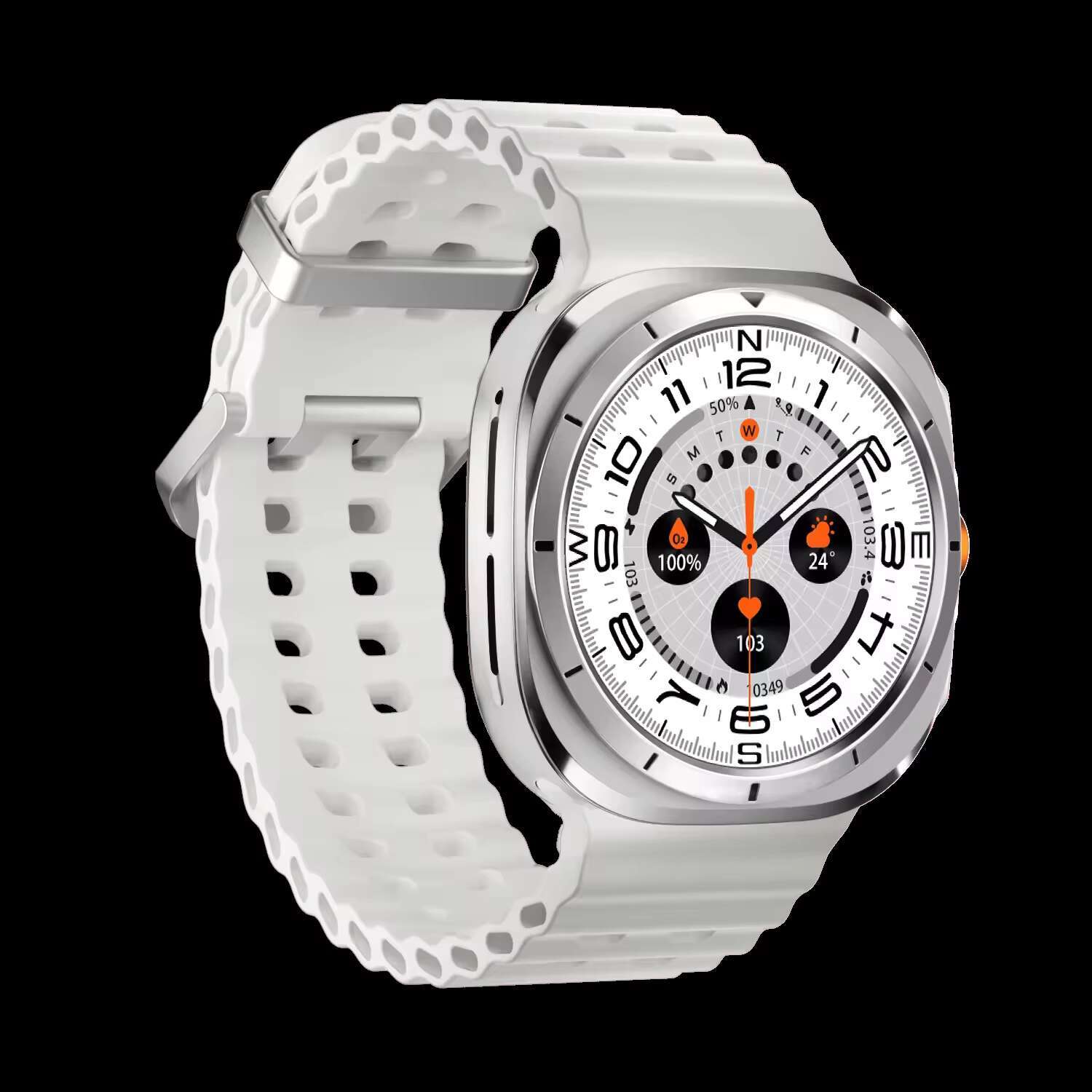 High quality and fashionable W7 smartwatch with super Amoled * 466 high-definition resolution, fitness tracker, sports bracelet watch