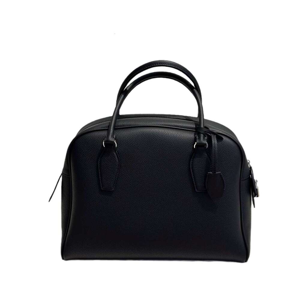 Women's Bags Boston Bowling High Quality Genuine Leather Large Capacity Handbag New briefcase Single Shoulder Diagonal Cross Bag for Women