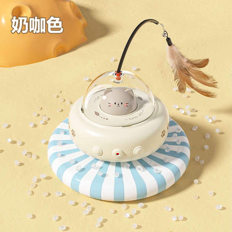 Smart Automatic Self-Entertainment Electric Sensor Cat Toy Feather Teaser Wand Pet Supplies cat toy