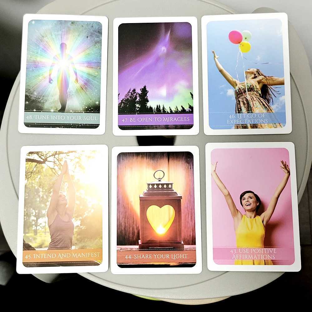 48 Pcs Cards Ask Your Soul Message Cards Oracle Deck 10473cm Messages From Universe Higher-self Message Cards C251114