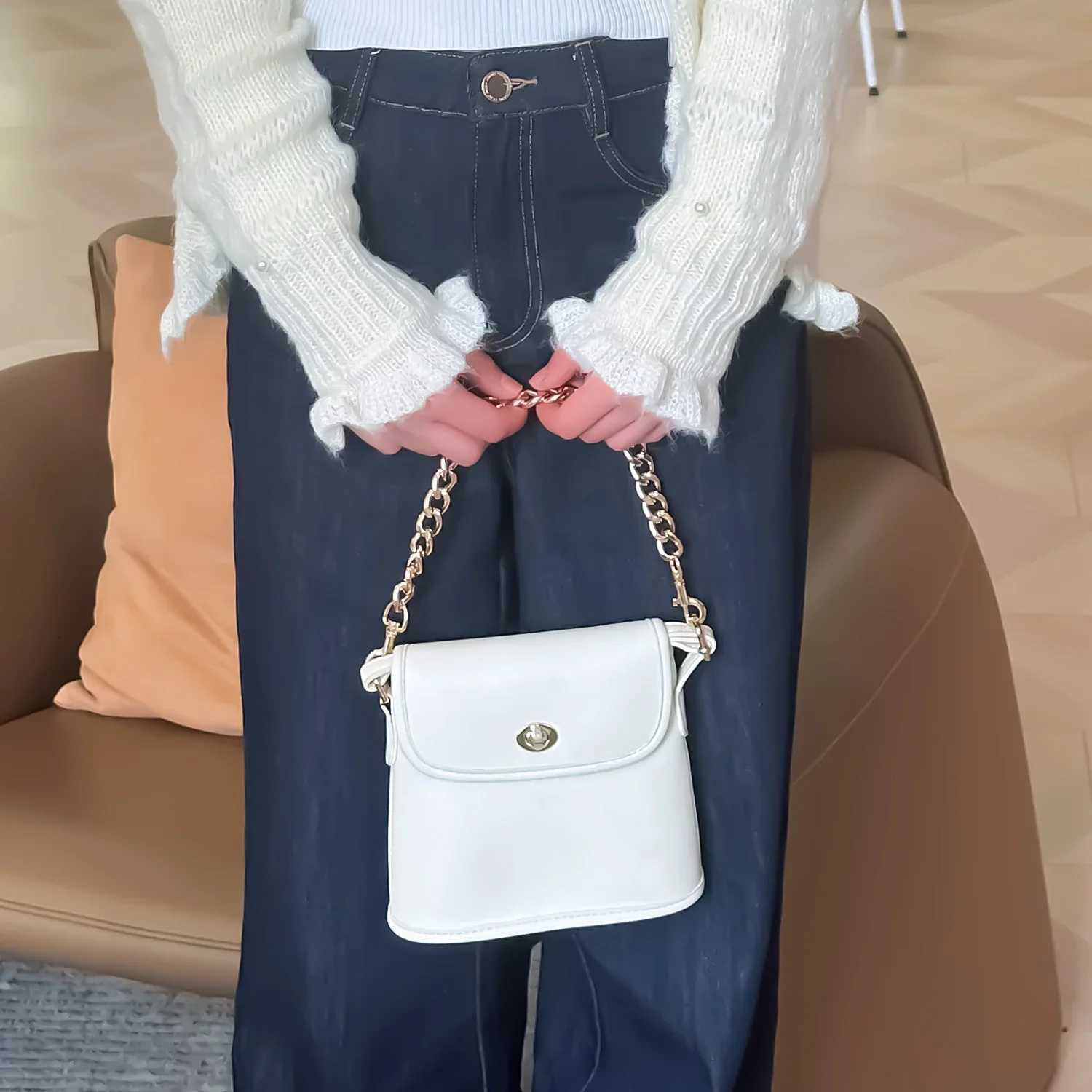 Aluminum Purse Stap Chain Bag Chains Straps Replacement Handbag Accessories DecorationXJ251114