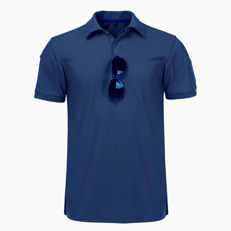 2025 Designer Polo Quick Men Sports Loose Summer Outdoor Drying Clothes Special Forces War Wolf Tactical Short Sleeved Military Fan T-shirt