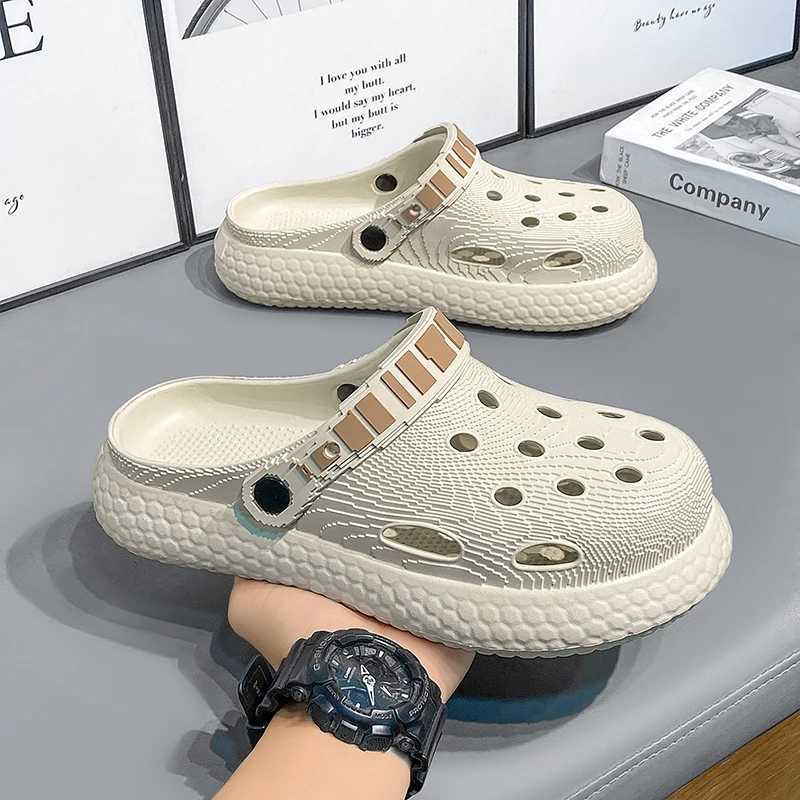 Couple style mens and womens baby head slippers for summer new style for external wear anti slip and anti odor beach dual-use sandals and slippers W25