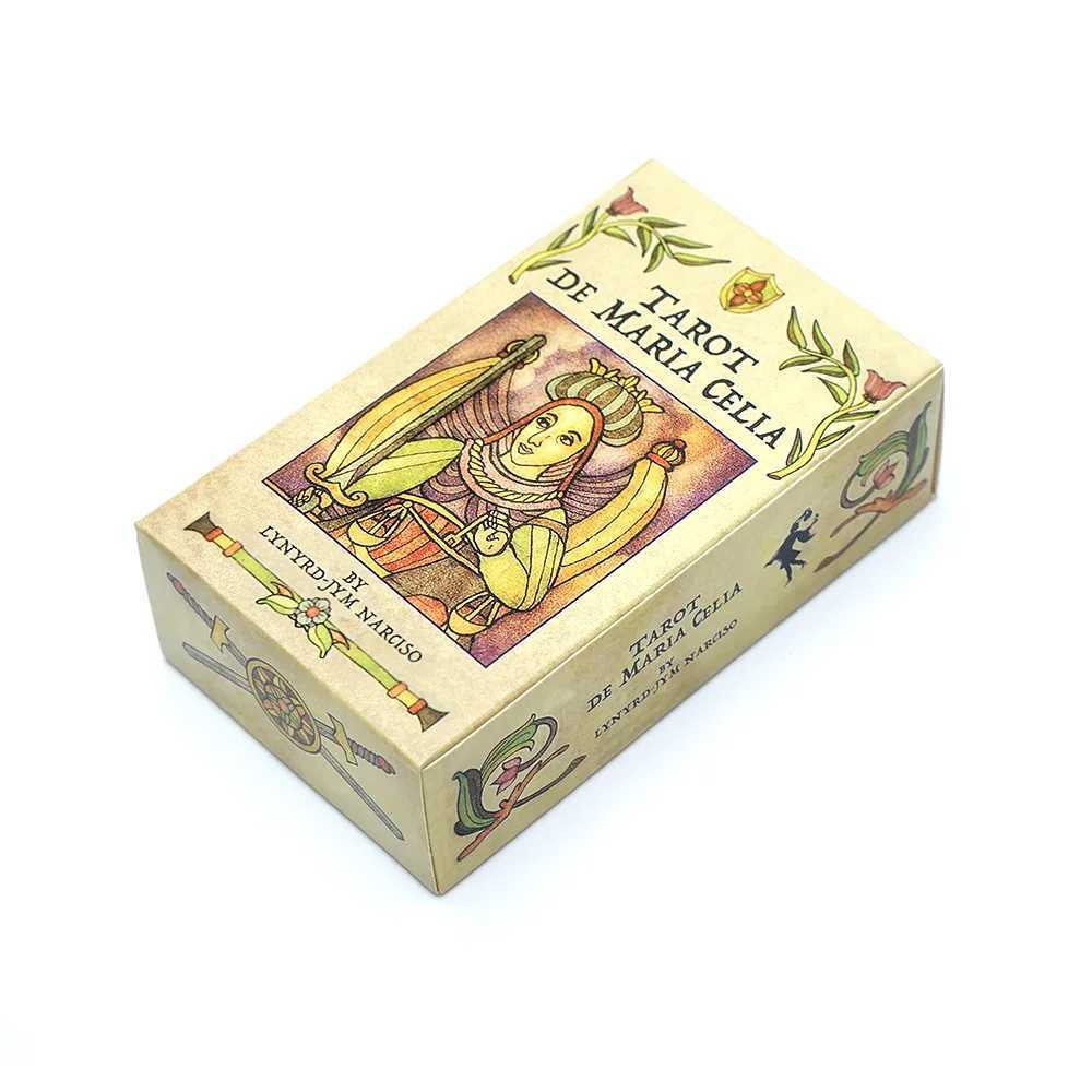 tarot de maria celia deck Spanish Version Fortune-telling Prophecy Tarot cards Family Party Game C251114