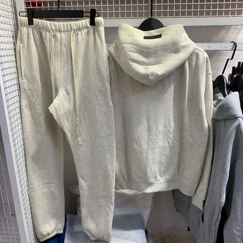 Men's Hoodies Luxury Oversized Two Rows Flocked Letter Logo For Men Brand Design Women's High Street Loose Hoodie Set