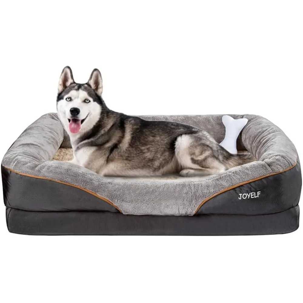 XXLarge Memory foam Dog Bed Orthodontic Dog Bed and Sofa with Removable Washable Cover for Large Dogs X250412
